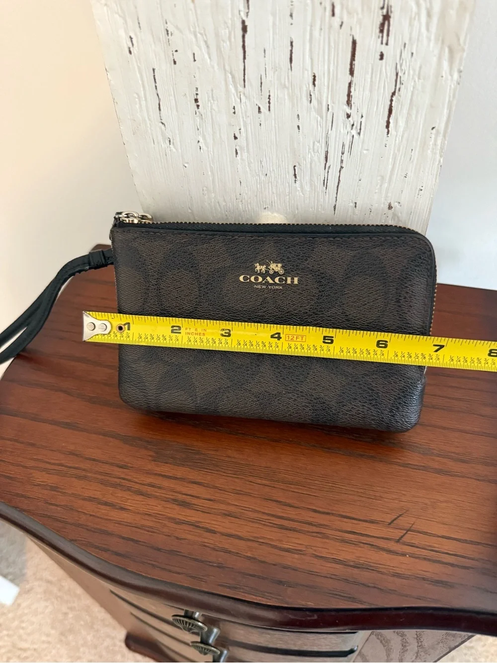 Coach compact wristlet